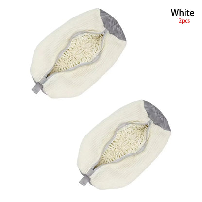 Fluffy Fiber 360 °   Surround Cleaning Shoe Washing Bag -(1Pc)