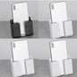 1-4Pcs Wall Mounted Storage Device Phone Charging And Remote Control Holder