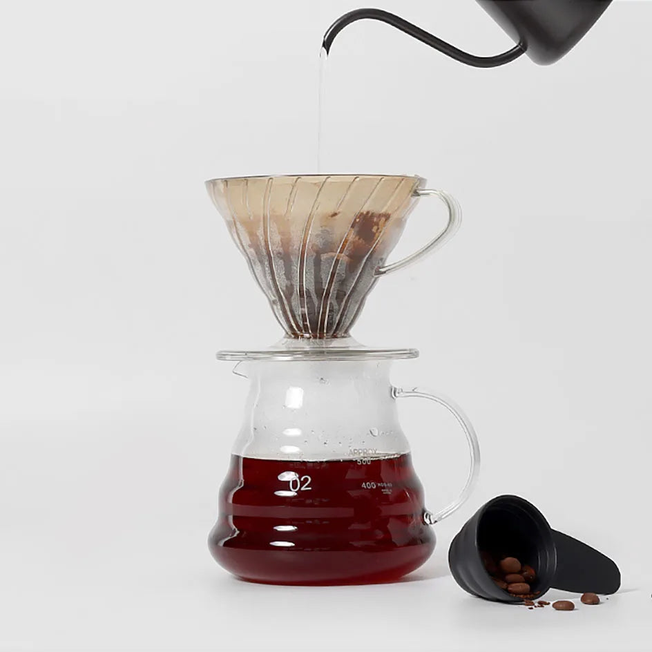 Coffee Filters V Shape Plastic Coffee Dripper Pour Over Drip Coffee Funnel Brewing Coffee Filter Cup Cone Shape V01 02