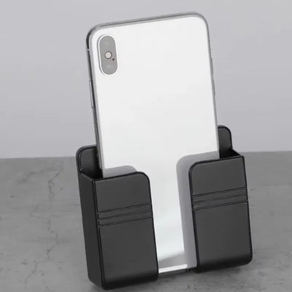 1-4Pcs Wall Mounted Storage Device Phone Charging And Remote Control Holder