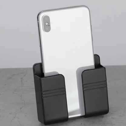 1-4Pcs Wall Mounted Storage Device Phone Charging And Remote Control Holder