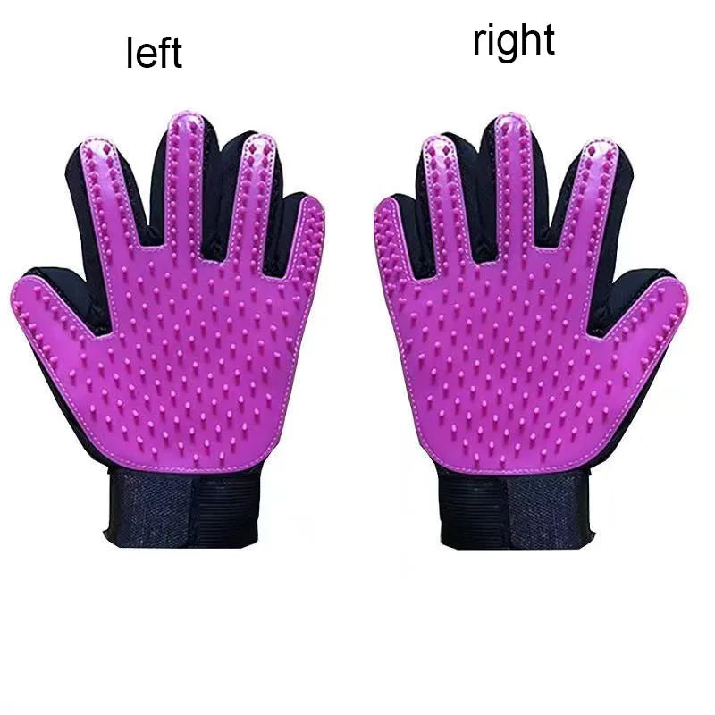 Pet Hair Glove Comb Pet Dog Cat Grooming Cleaning Glove Animal Supplies