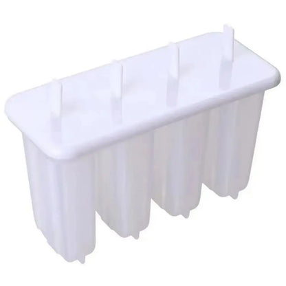 4-Link Old Popsicle Mold With Lid Home Made Homemade Mung Bean Popsicle Homemade Ice Cream