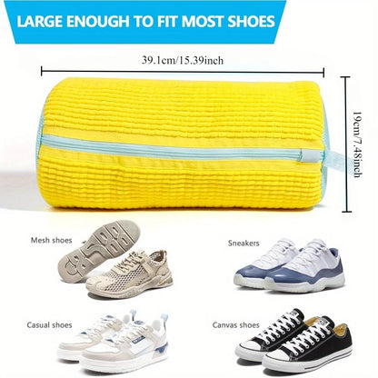 Durable Shoe Washing Machine Bag for All Shoe Types- for Sneakers and Casual Shoes,Laundry Wash Bag