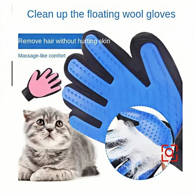 Pet Hair Glove Comb Pet Dog Cat Grooming Cleaning Glove Animal Supplies
