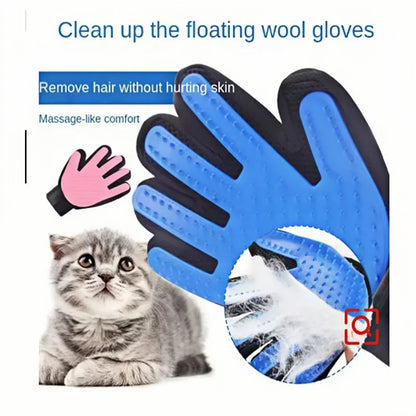 Pet Hair Glove Comb Pet Dog Cat Grooming Cleaning Glove Animal Supplies
