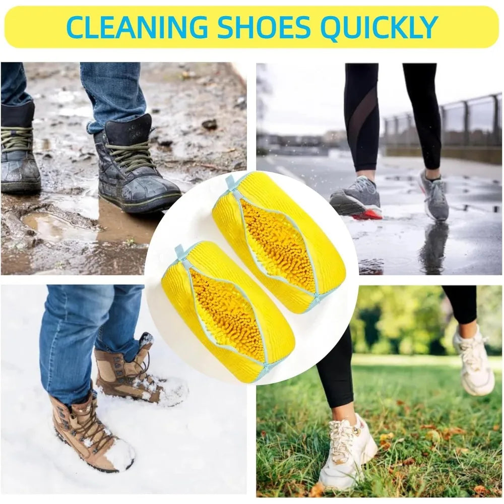 Durable Shoe Washing Machine Bag for All Shoe Types- for Sneakers and Casual Shoes,Laundry Wash Bag