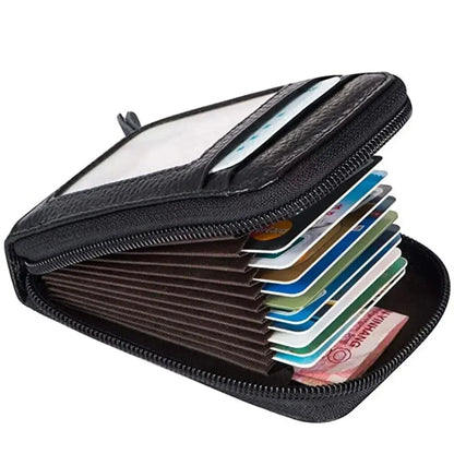 1pc Organ Card Bag Portable Women's And Man Short Bank Card Cover