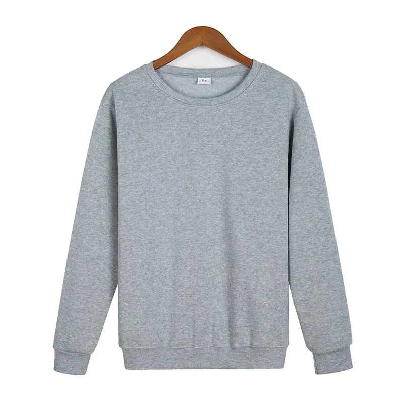 Men's Fashionable Thin Solid Color Pullover switshirt Hoodie for Autumn Casual Street Style Ideal Wear