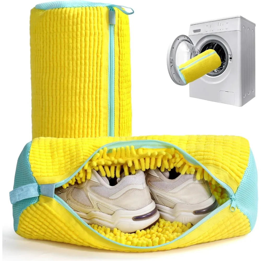 Durable Shoe Washing Machine Bag for All Shoe Types- for Sneakers and Casual Shoes,Laundry Wash Bag