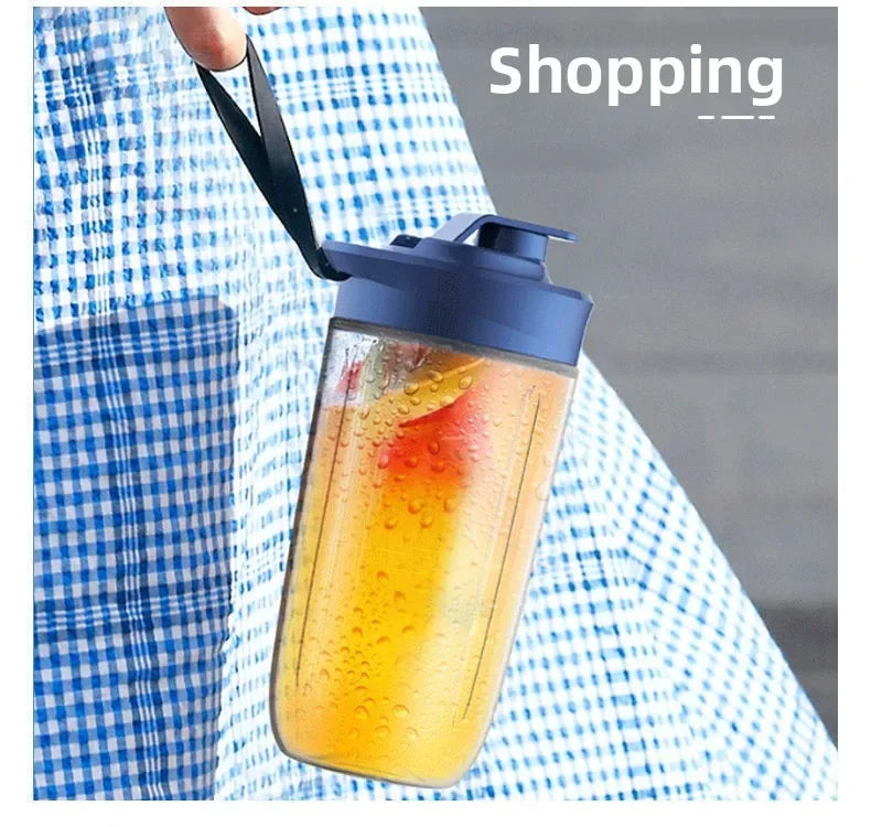 Portable Fruit Juice Blenders Summer Personal Electric Mini Bottle Home USB 6 Blades Juicer Cup Machine For Kitchen